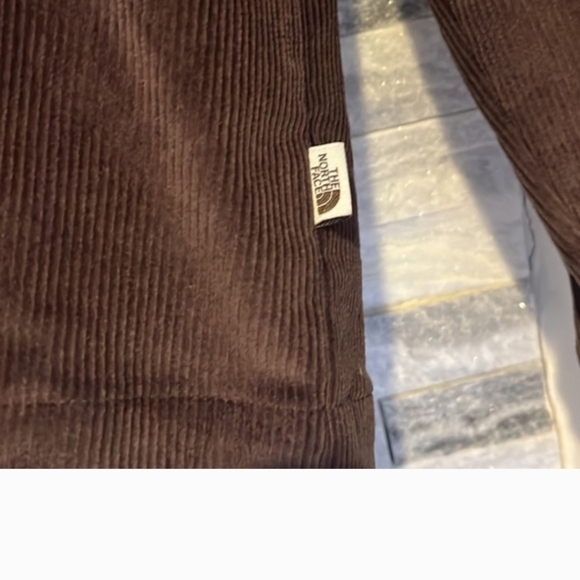 The North Face Women's Dark Brown Corduroy Jacket - Picture 3 of 4